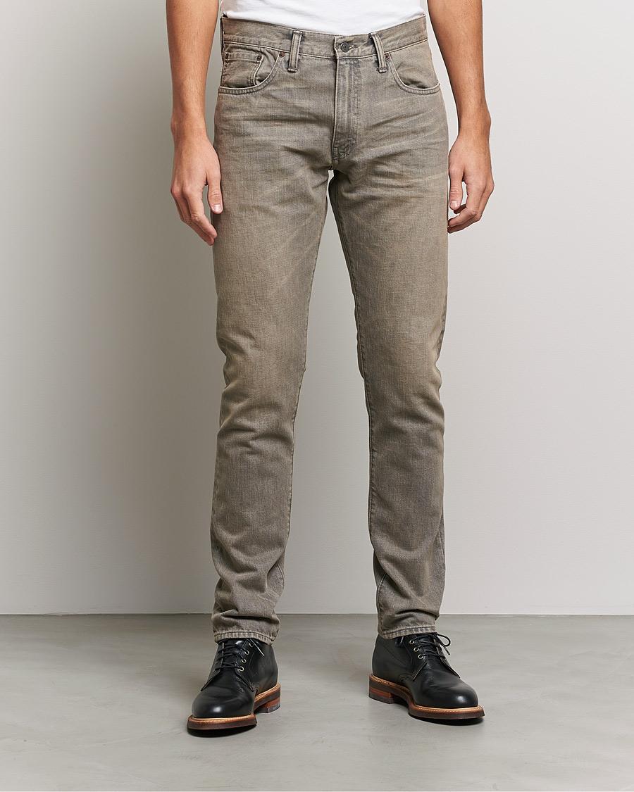 Men | Jeans | RRL | Slim Fit 5-Pocket Denim Cloudy Grey Wash