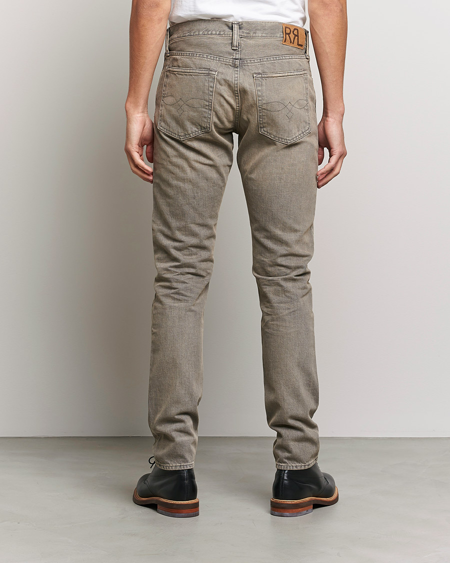 Men | Jeans | RRL | Slim Fit 5-Pocket Denim Cloudy Grey Wash