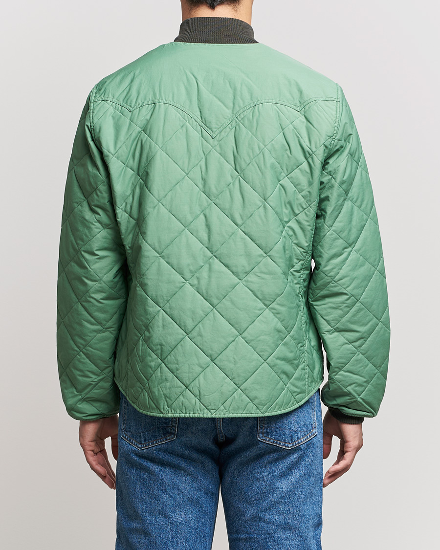 Men | Coats & Jackets | RRL | Helston Quilted Jacket Vintage Turquoise