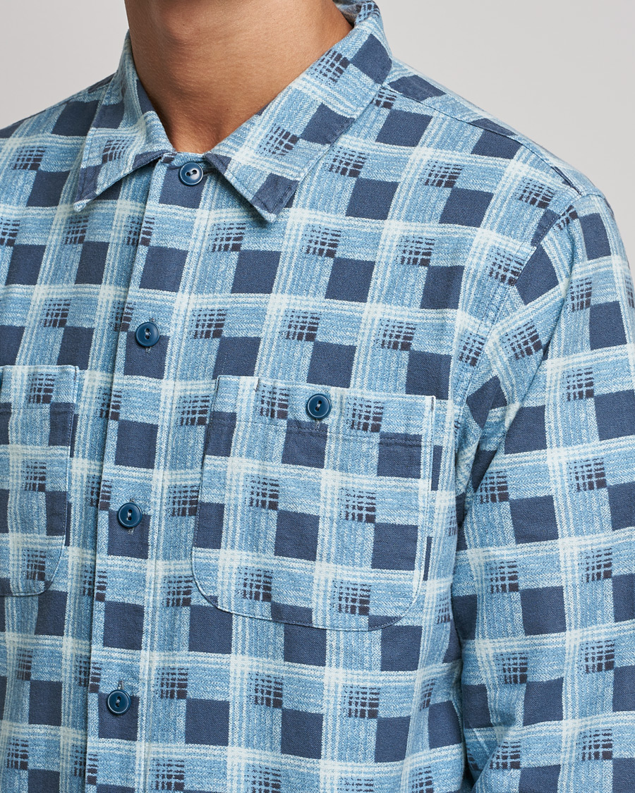 Men | Shirts | RRL | Universal Camp Shirt Blue Check