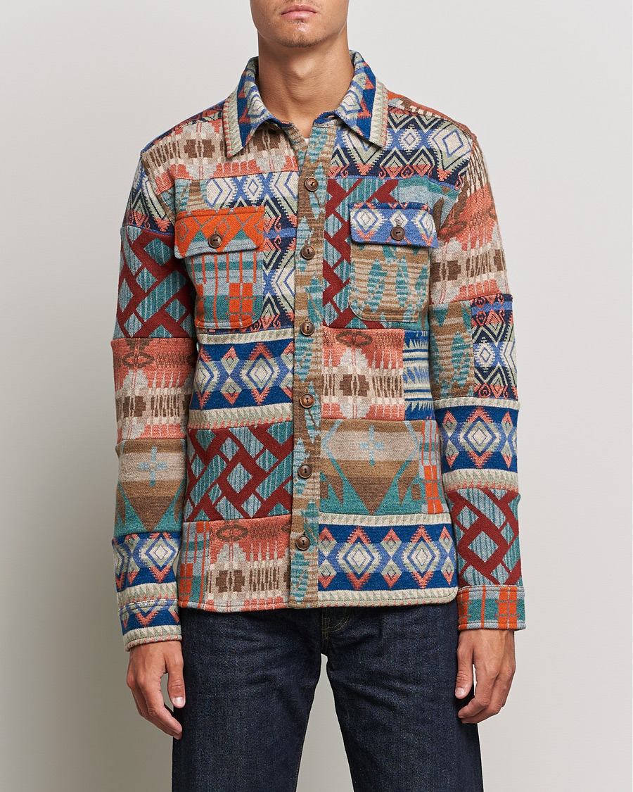 Men | Shirts | RRL | Limited Edition Patchwork Shirt Multi