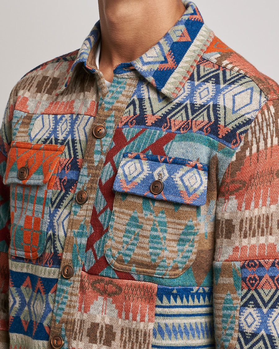 Men | Shirts | RRL | Limited Edition Patchwork Shirt Multi