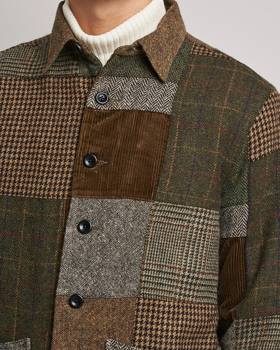 Men | Shirts | RRL | Townsend Patchwork Overshirt Tan