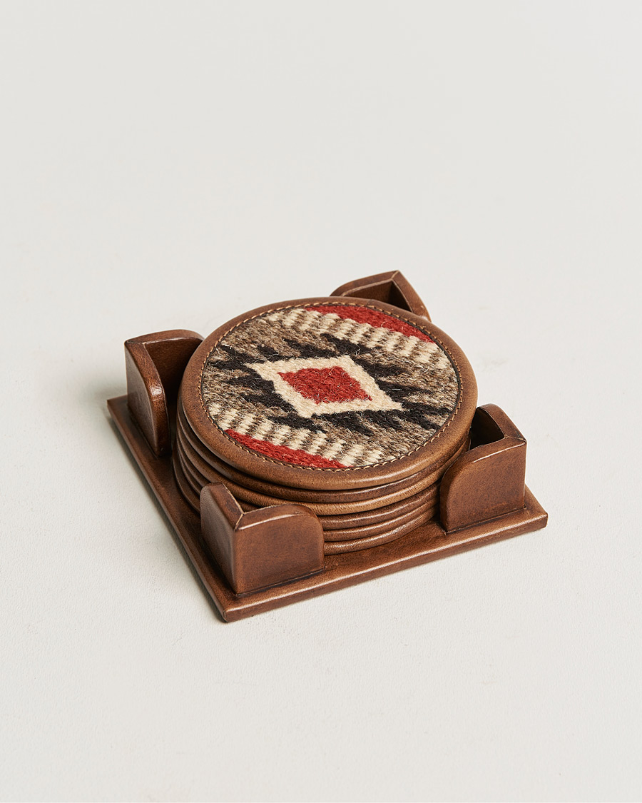Men | American Heritage | RRL | Coaster Set Cream/Brown