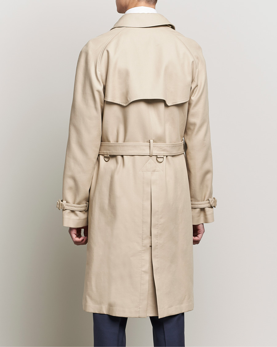 Men | Coats & Jackets | Ralph Lauren Purple Label | Classic Trench Coat Khaki Stone
