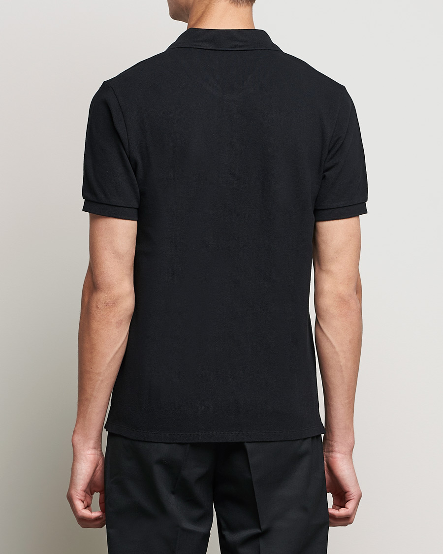Men | Polo Shirts | Maison Kitsuné | Fox Head Polo Black