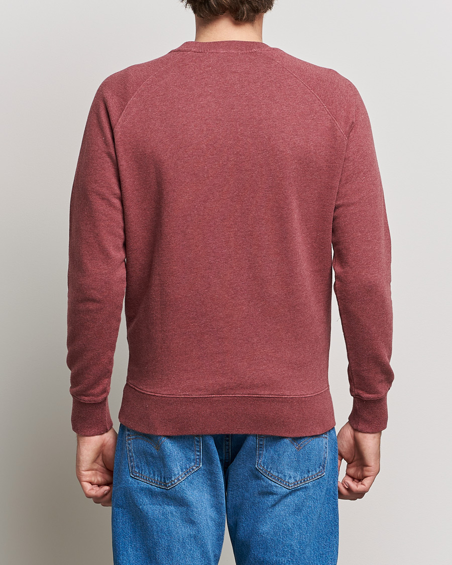 Men | Sweaters & Knitwear | Maison Kitsuné | Fox Head Sweatshirt Wine