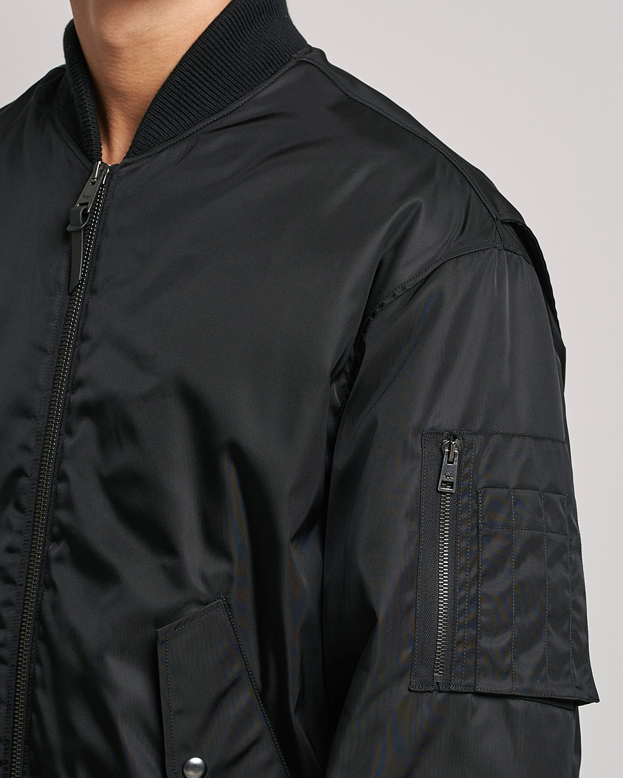 Men | Coats & Jackets | Maison Kitsuné | Bomber Jacket Black