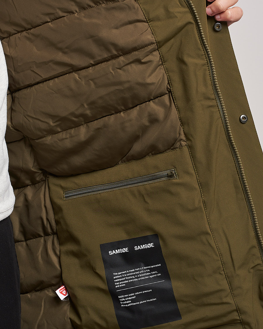 Men | Coats & Jackets | Samsøe Samsøe | Samsøe & Samsøe Jon Jacket Dark Olive