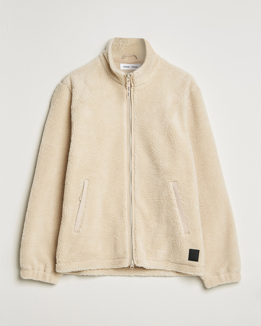 Men | Sweaters & Knitwear | Samsøe Samsøe | Samsøe & Samsøe Rune Fleece Brown Rice