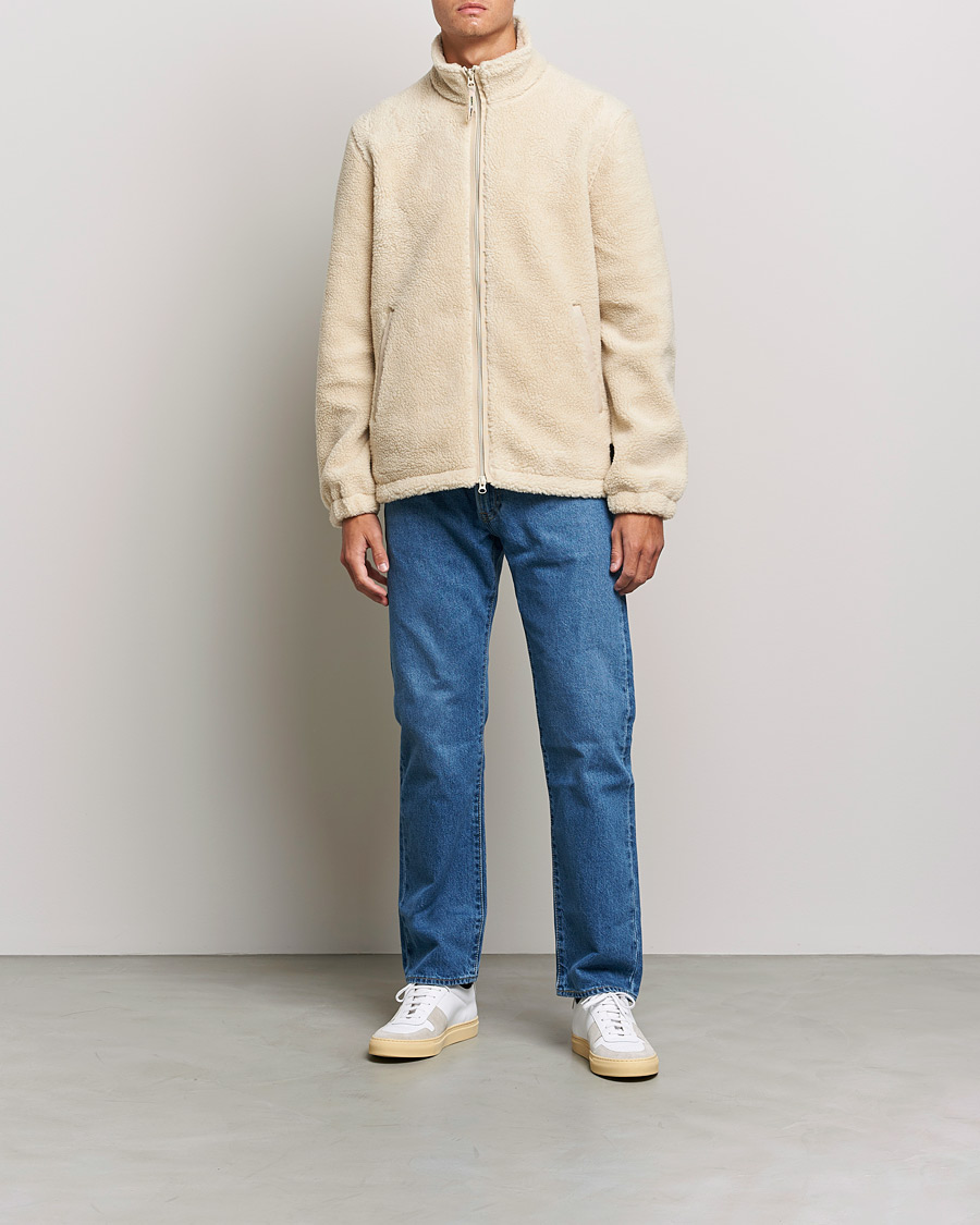 Men | Sweaters & Knitwear | Samsøe Samsøe | Samsøe & Samsøe Rune Fleece Brown Rice