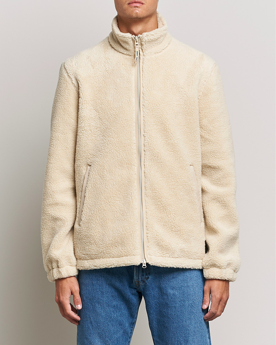 Men | Sweaters & Knitwear | Samsøe Samsøe | Samsøe & Samsøe Rune Fleece Brown Rice