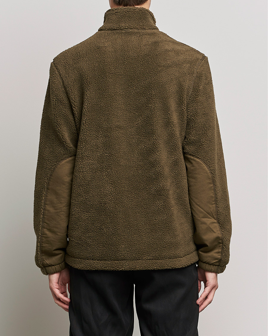 Men | Sweaters & Knitwear | Samsøe Samsøe | Samsøe & Samsøe Rune Fleece Dark Olive