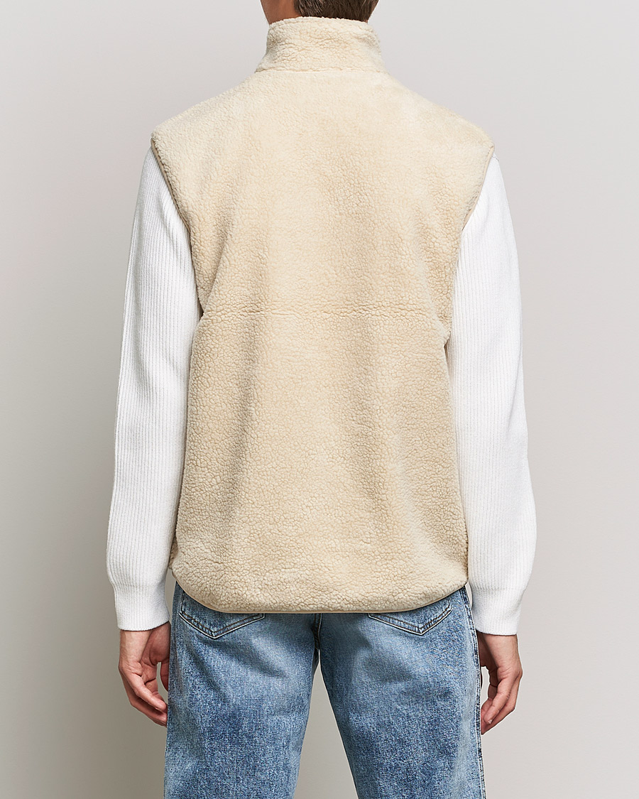 Men | Sweaters & Knitwear | Samsøe Samsøe | Samsøe & Samsøe Rune Fleece Vest Brown Rice