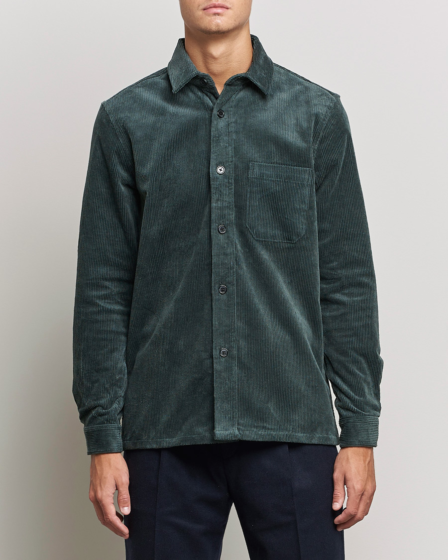 Men | Shirts | Samsøe Samsøe | Samsøe & Samsøe Waltones Corduroy Overshirt Urban Chic