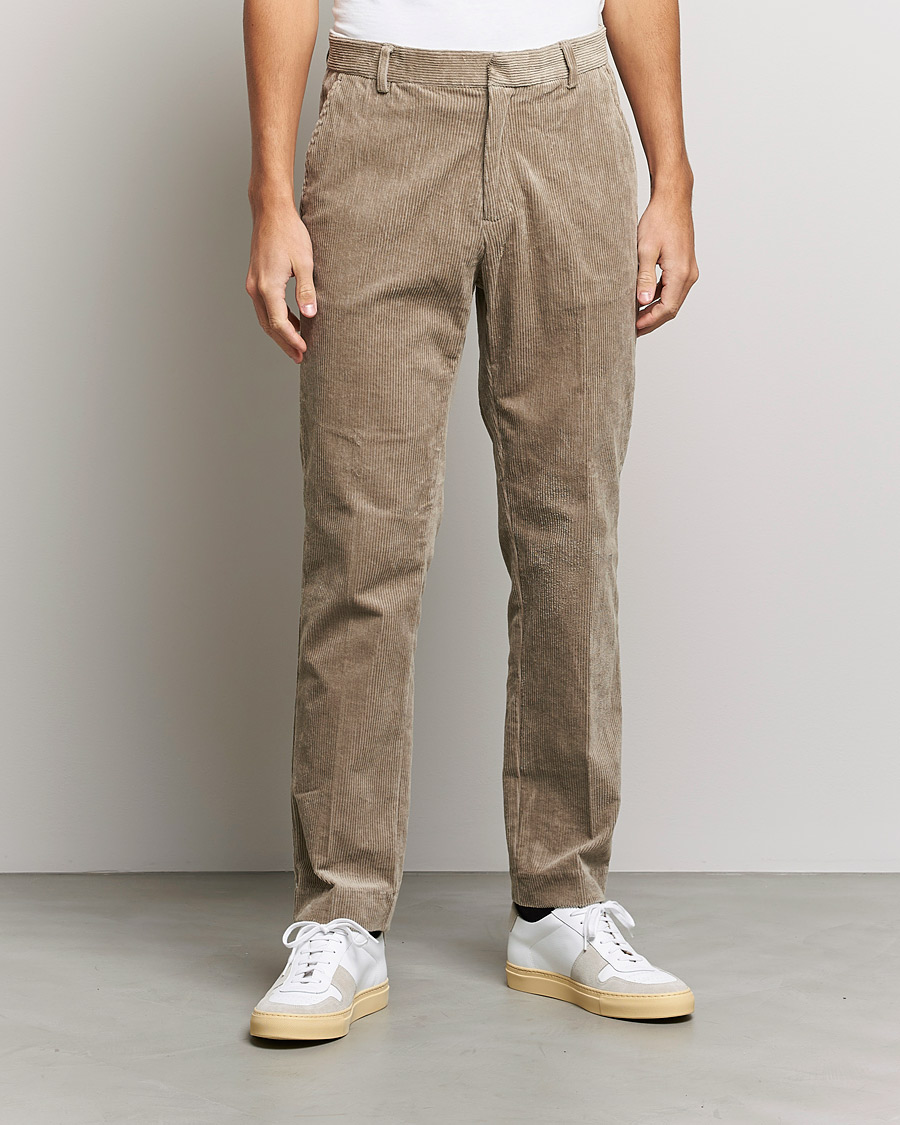 Men | Trousers | Samsøe Samsøe | Samsøe & Samsøe Felix Corduroy Trousers Winter Twig