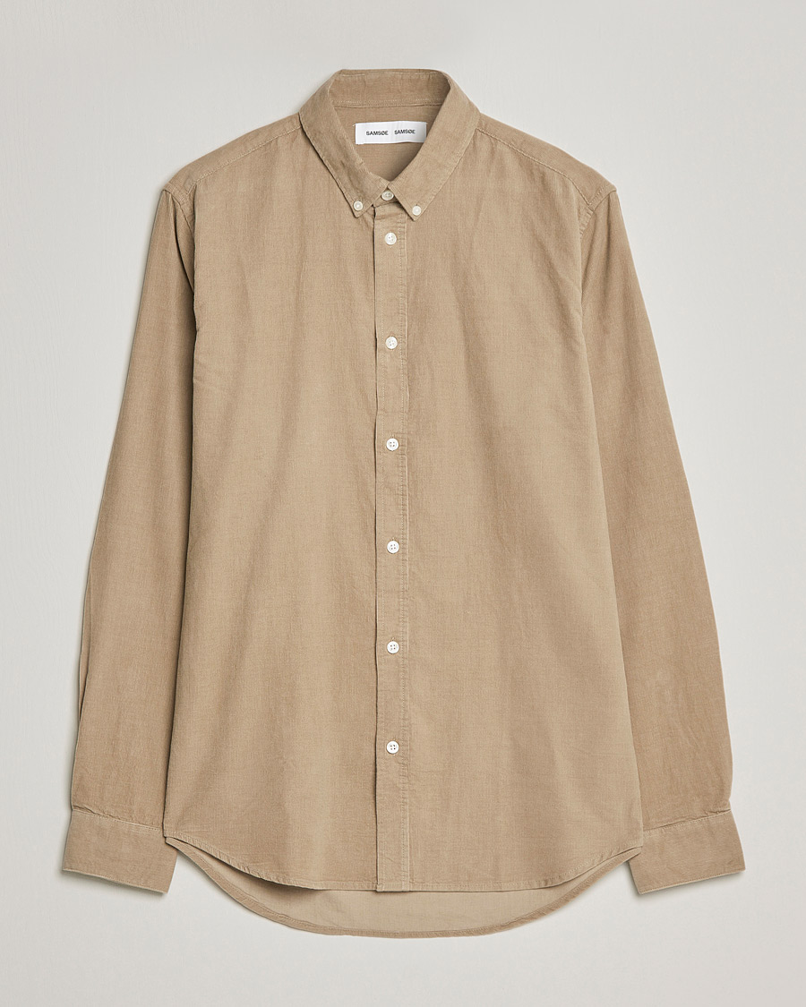 Men | Shirts | Samsøe Samsøe | Samsøe & Samsøe Liam Organic Cotton Shirt Winter Twig