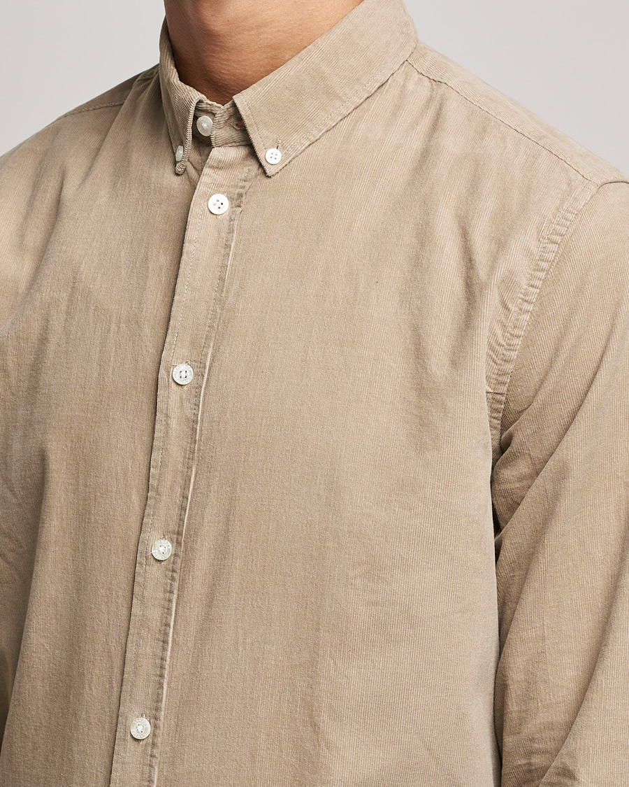 Men | Shirts | Samsøe Samsøe | Samsøe & Samsøe Liam Organic Cotton Shirt Winter Twig
