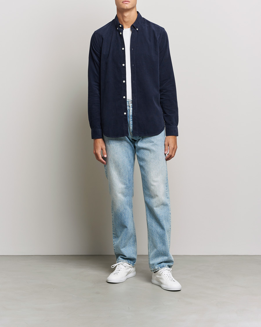 Men | Shirts | Samsøe Samsøe | Samsøe & Samsøe Liam Organic Cotton Shirt Salute