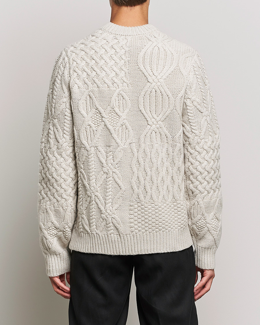 Men | Sweaters & Knitwear | Samsøe Samsøe | Samsøe & Samsøe Harolds Crew Neck Oatmeal