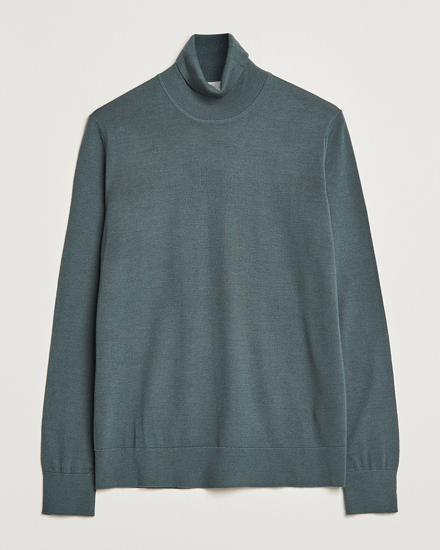 Men | Sweaters & Knitwear | Samsøe Samsøe | Samsøe & Samsøe Flemming Superfine Merino Wool Roll Neck Urban Chic
