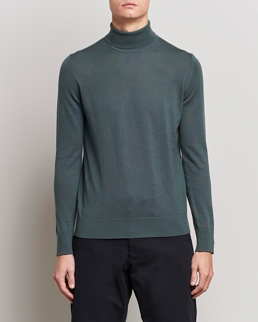 Men | Sweaters & Knitwear | Samsøe Samsøe | Samsøe & Samsøe Flemming Superfine Merino Wool Roll Neck Urban Chic