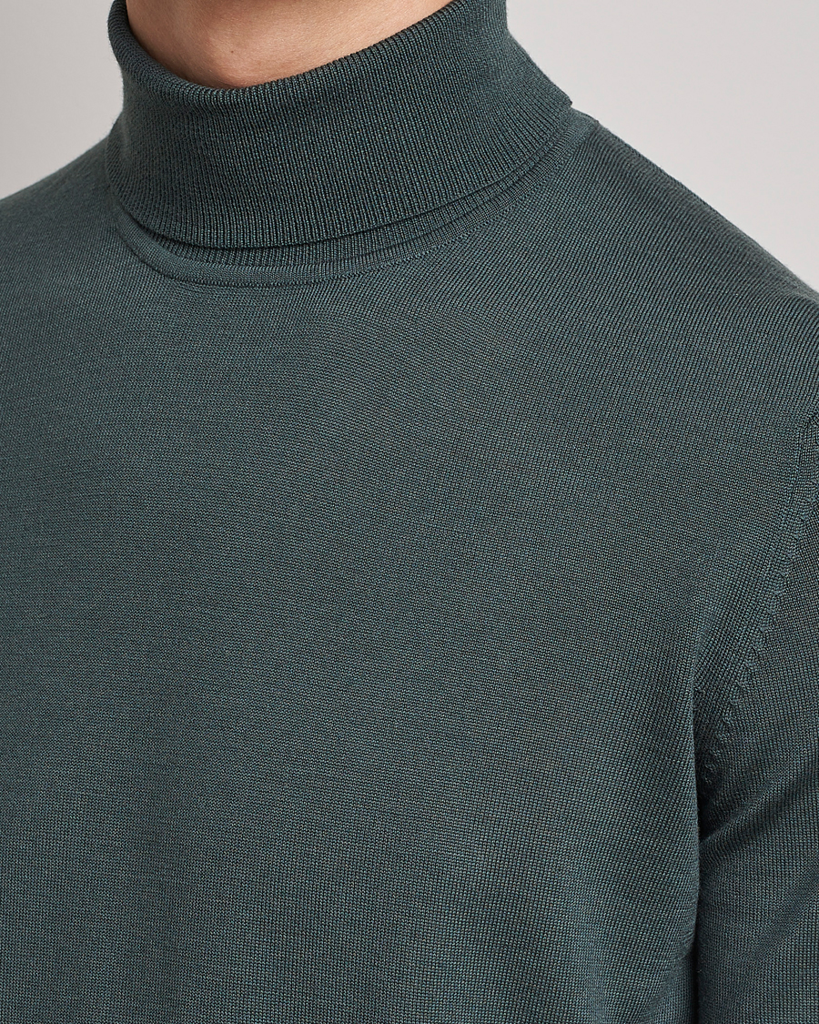 Men | Sweaters & Knitwear | Samsøe Samsøe | Samsøe & Samsøe Flemming Superfine Merino Wool Roll Neck Urban Chic