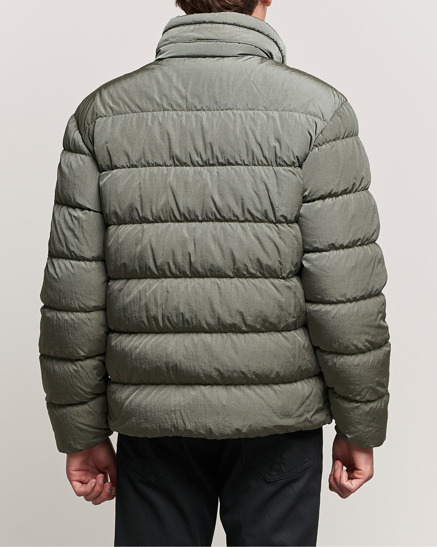 Men | Coats & Jackets | C.P. Company | Eco-Chrome R Lightweight Down Jacket Green