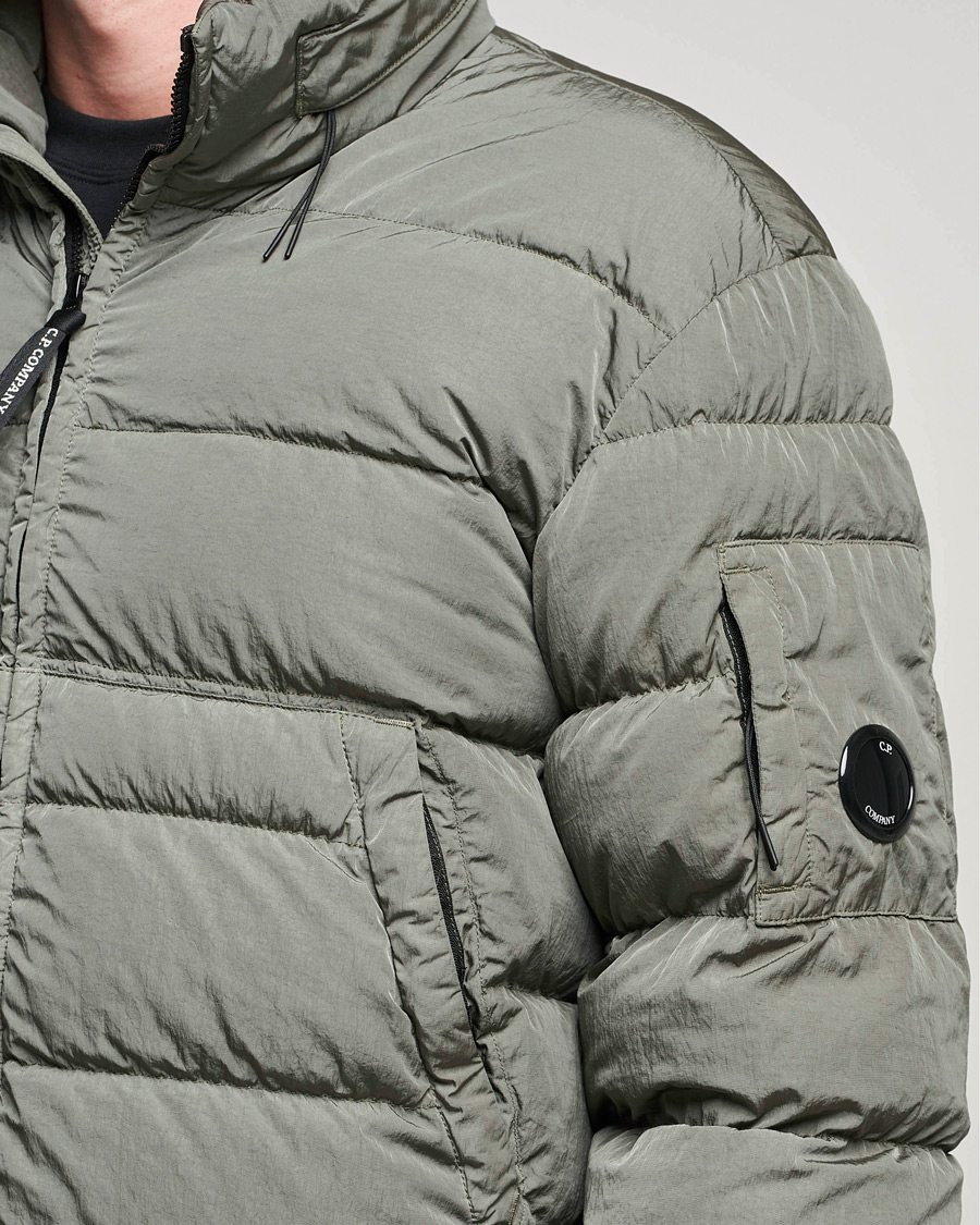 Men | Coats & Jackets | C.P. Company | Eco-Chrome R Lightweight Down Jacket Green