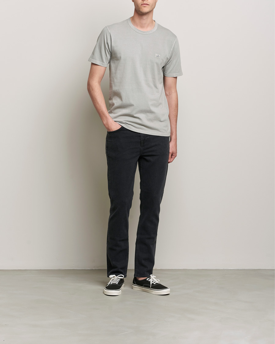 Men | T-Shirts | C.P. Company | Resist Dyed Jersey Tee Grey
