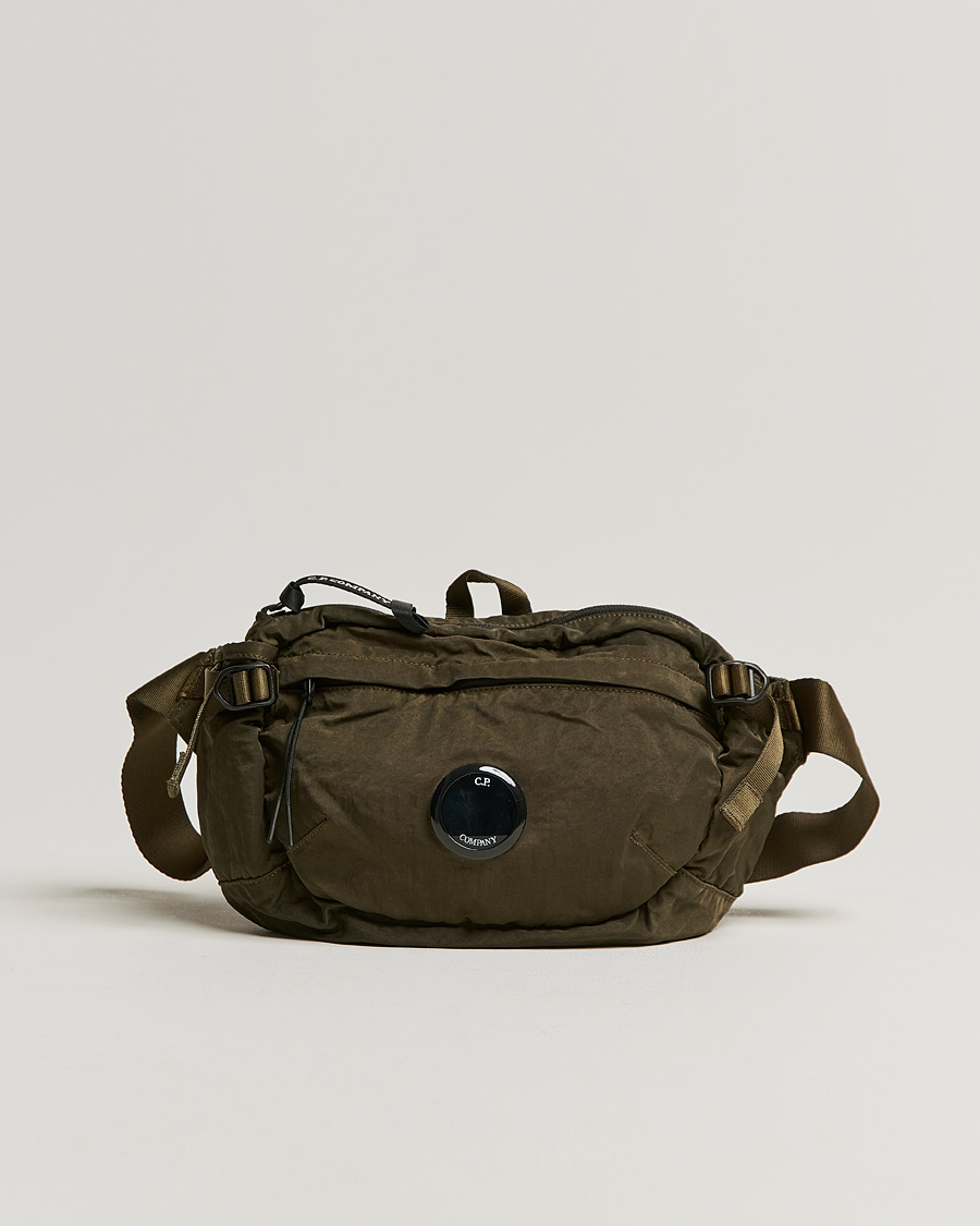 Men | Shoulder Bags | C.P. Company | Nylon B Small Shoulder Bag Olive