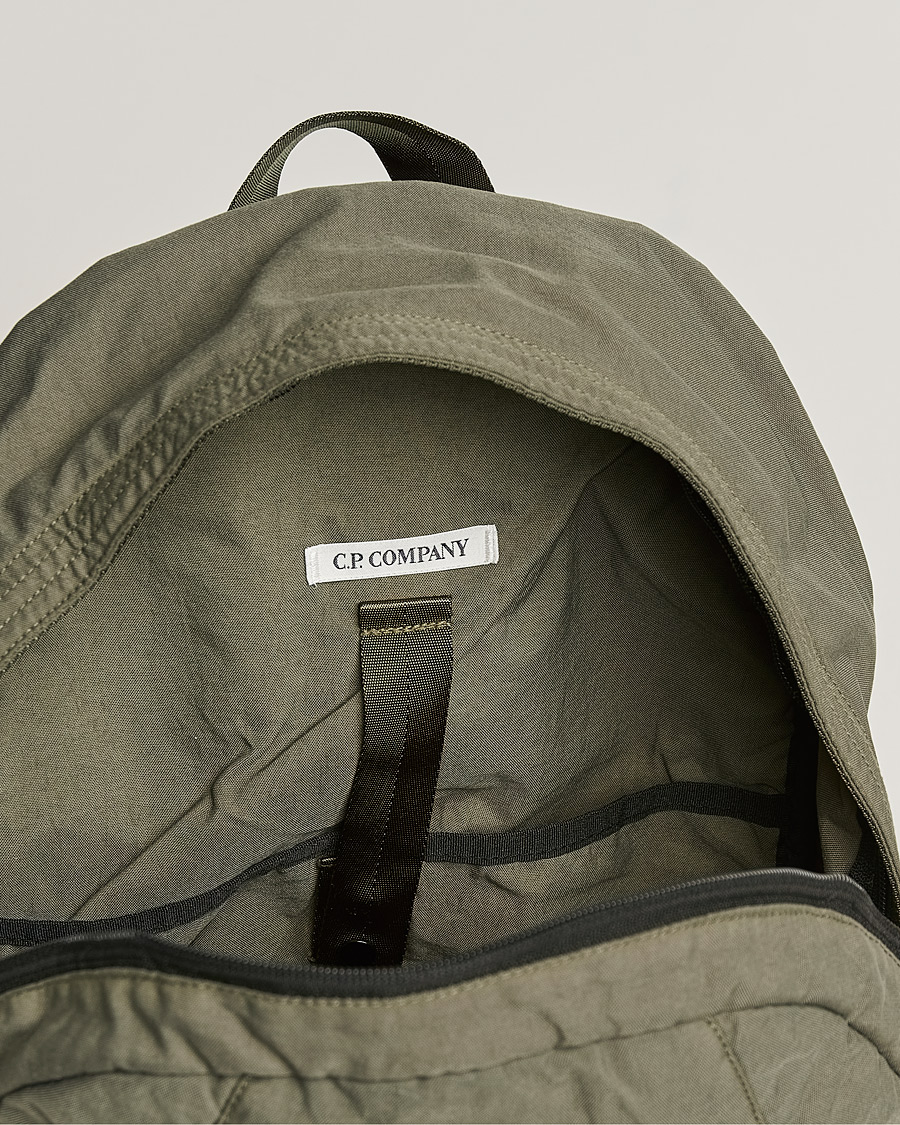 Men | C.P. Company Taylon P Mixed Backpack Olive | C.P. Company | Taylon P Mixed Backpack Olive