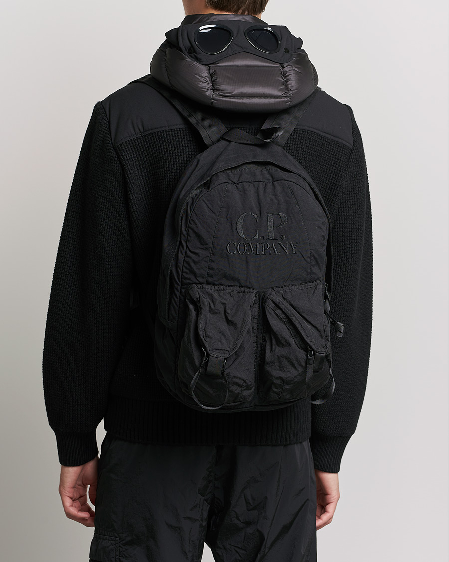 Men |  | C.P. Company | Taylon P Mixed Backpack Black