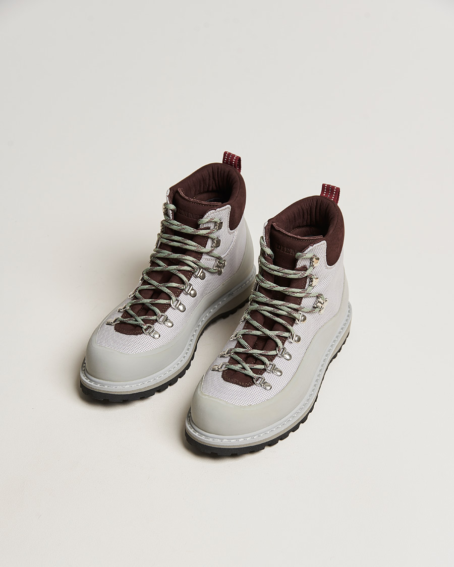 Men | Lace-up Boots | Diemme | Roccia Vet Original Boot Light Grey Fabric