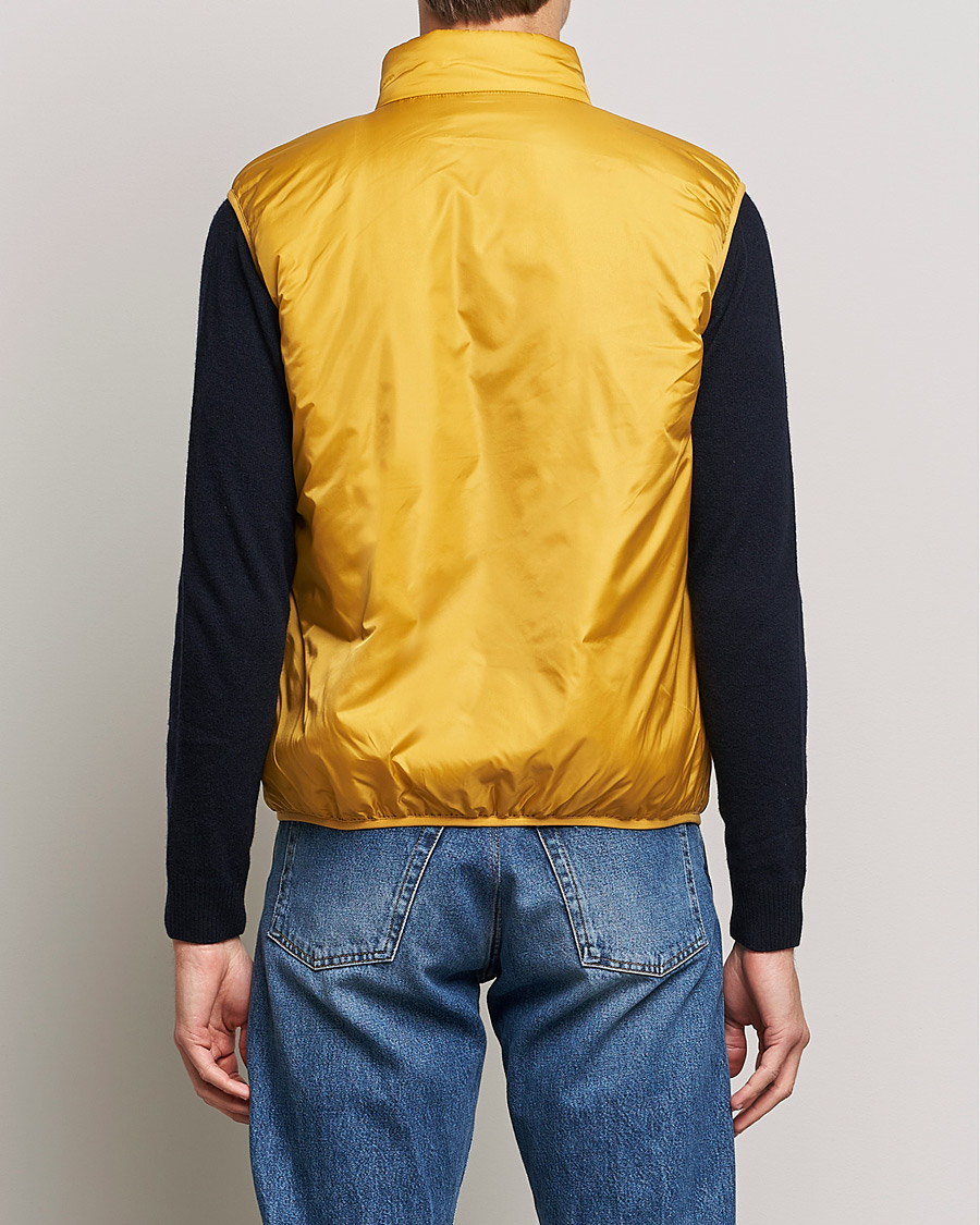 Men | Gilets | Aspesi | Jil Padded Vest Yellow