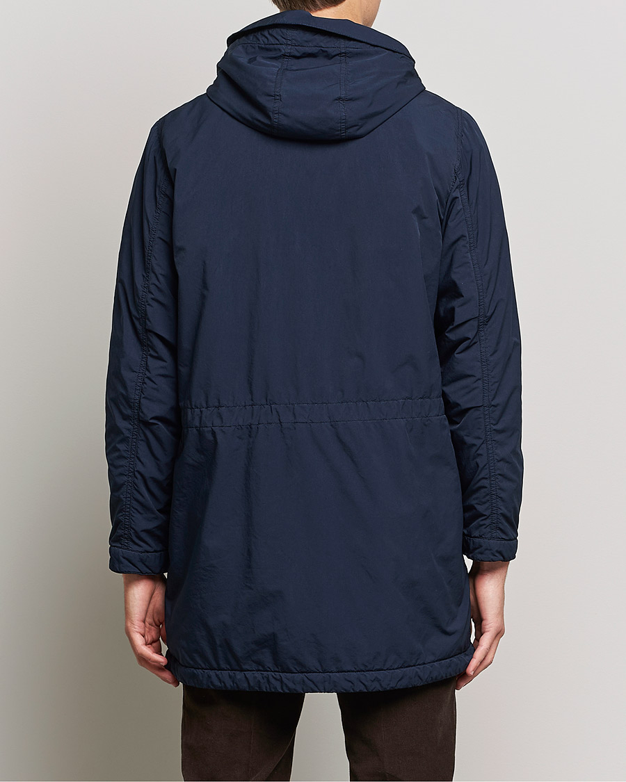 Men | Coats & Jackets | Aspesi | Parkettone Garment Dyed Jacket Navy