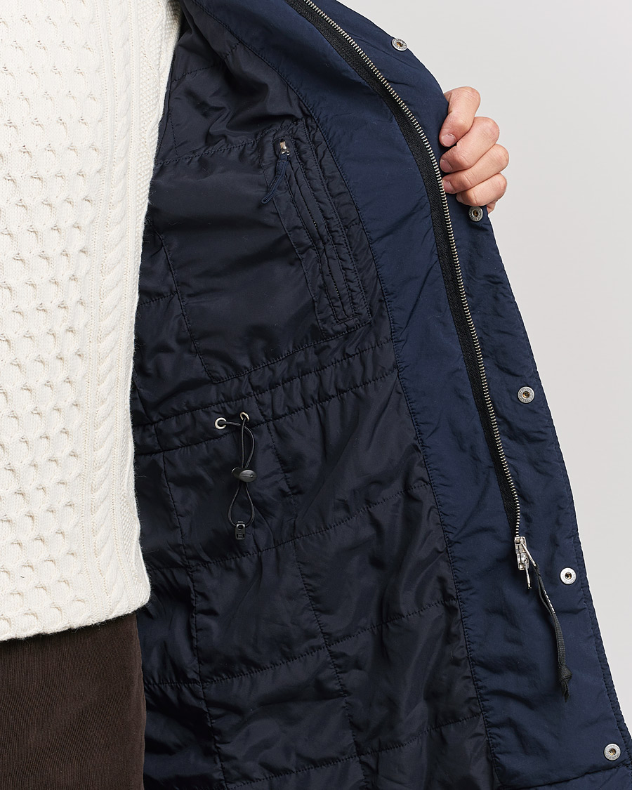 Men | Coats & Jackets | Aspesi | Parkettone Garment Dyed Jacket Navy