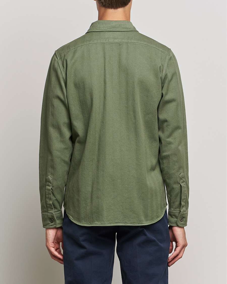Men | Shirts | Aspesi | Utility Shirt Sage