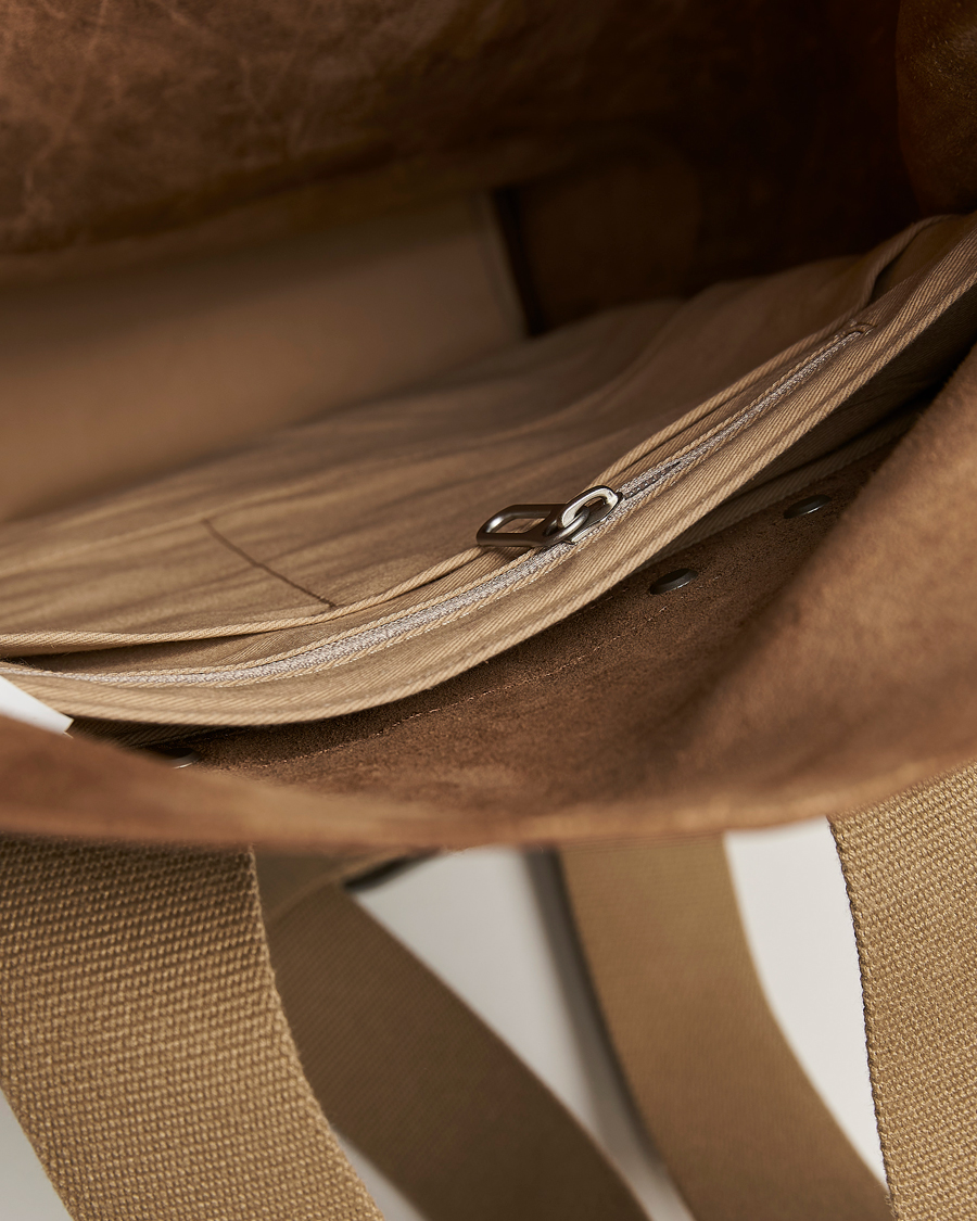 Men | Bags | Brooks England | Pickwick Large Leather Backpack Dark Tan