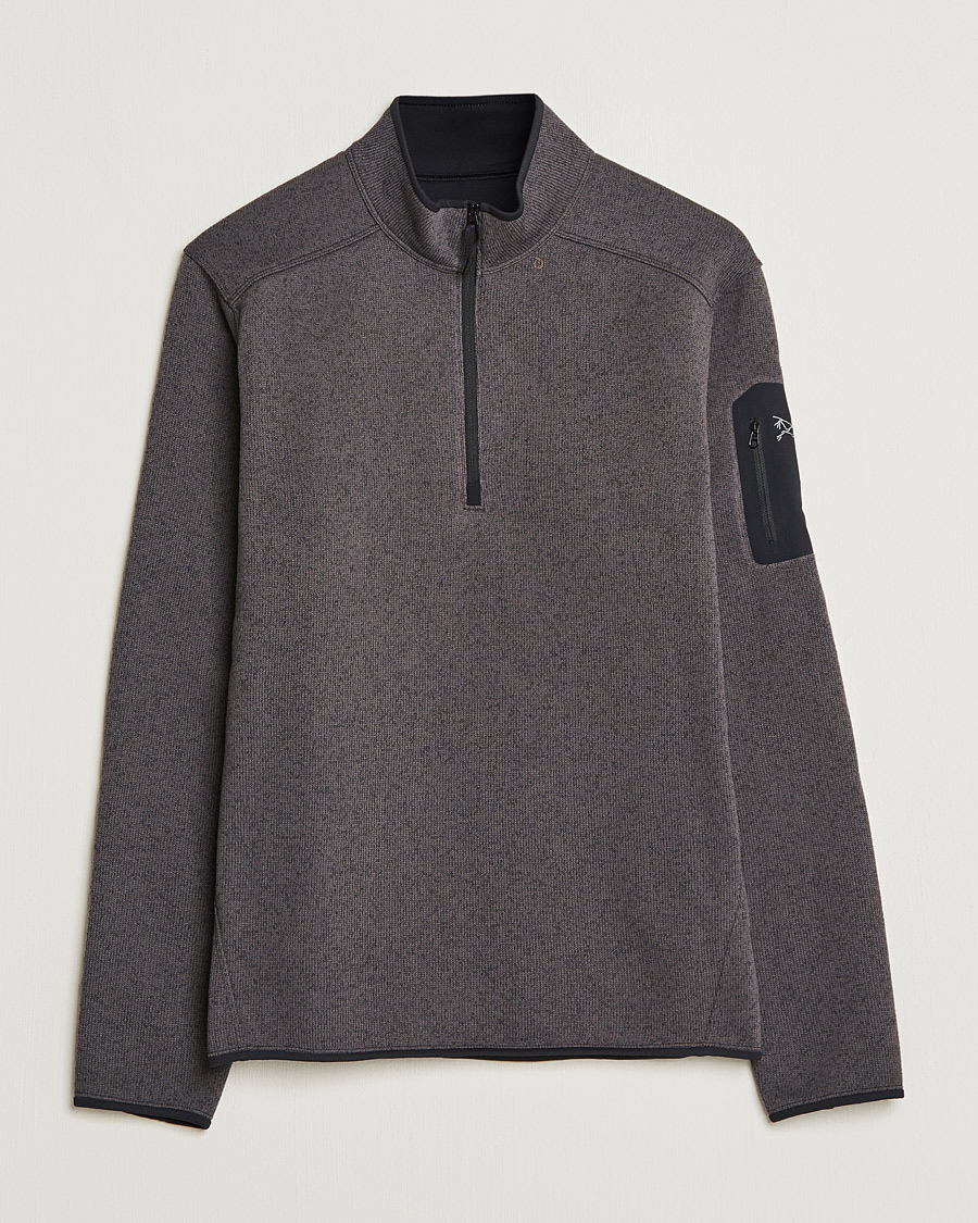 Men | Sweaters & Knitwear | Arc'teryx | Covert Half-Zip Black Heather