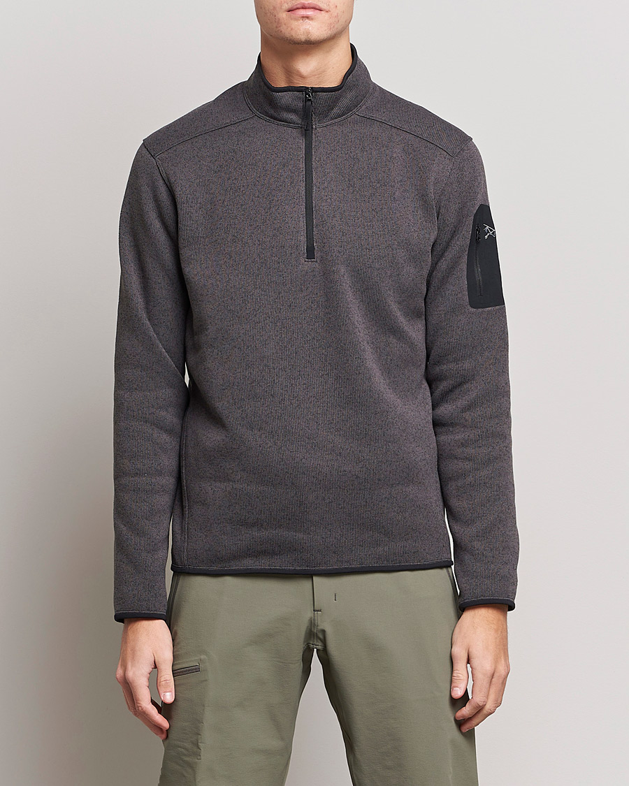 Men | Sweaters & Knitwear | Arc'teryx | Covert Half-Zip Black Heather