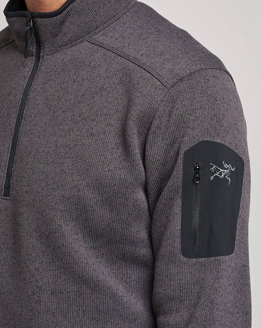 Men | Sweaters & Knitwear | Arc'teryx | Covert Half-Zip Black Heather