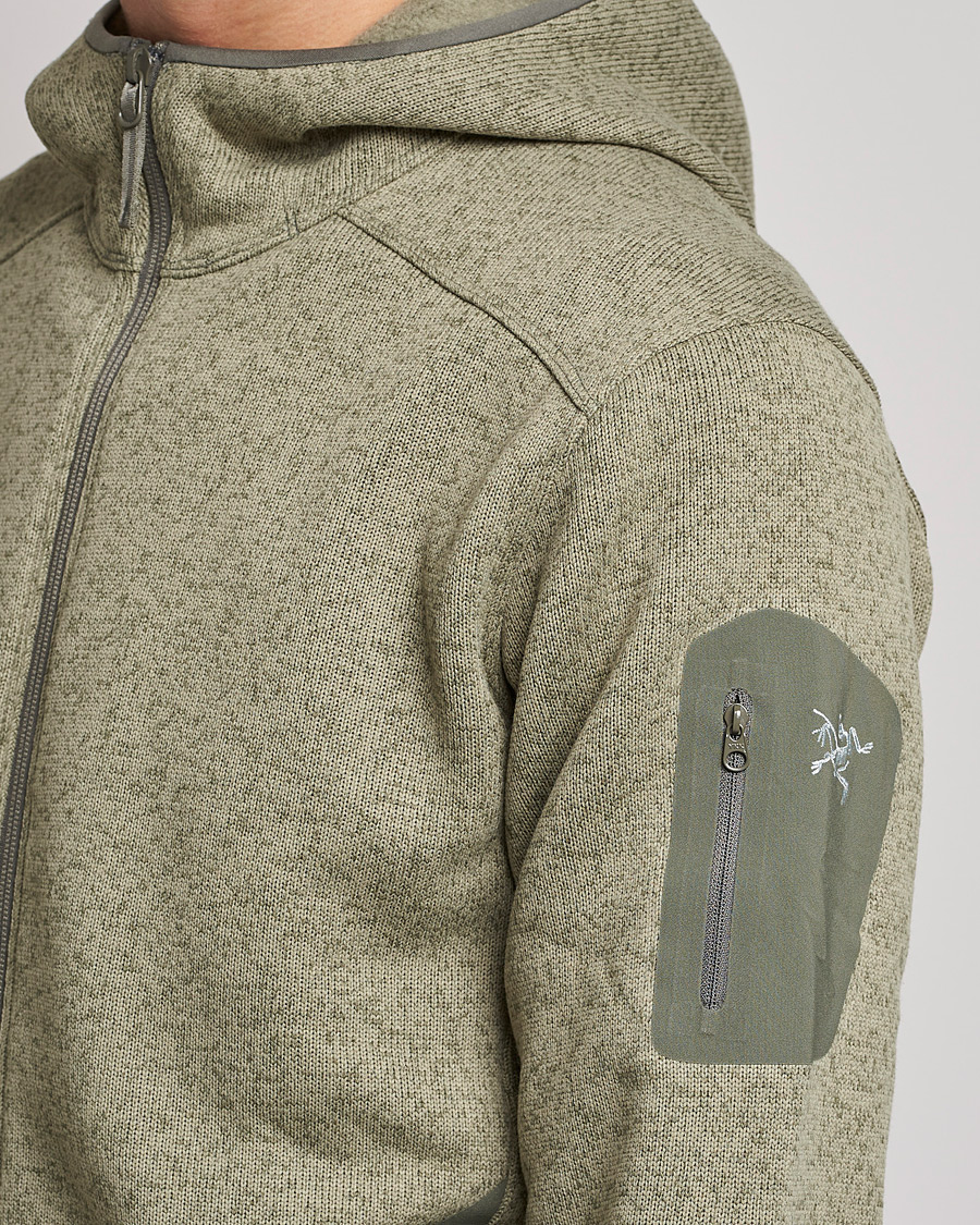 Men | Sweaters & Knitwear | Arc'teryx | Covert Full Zip Hood Forage Heather