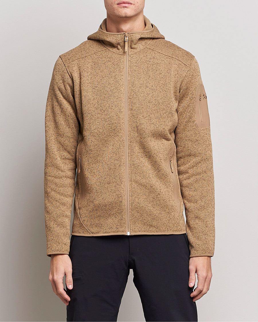 Men | Sweaters & Knitwear | Arc'teryx | Covert Full Zip Hood Relic Heather