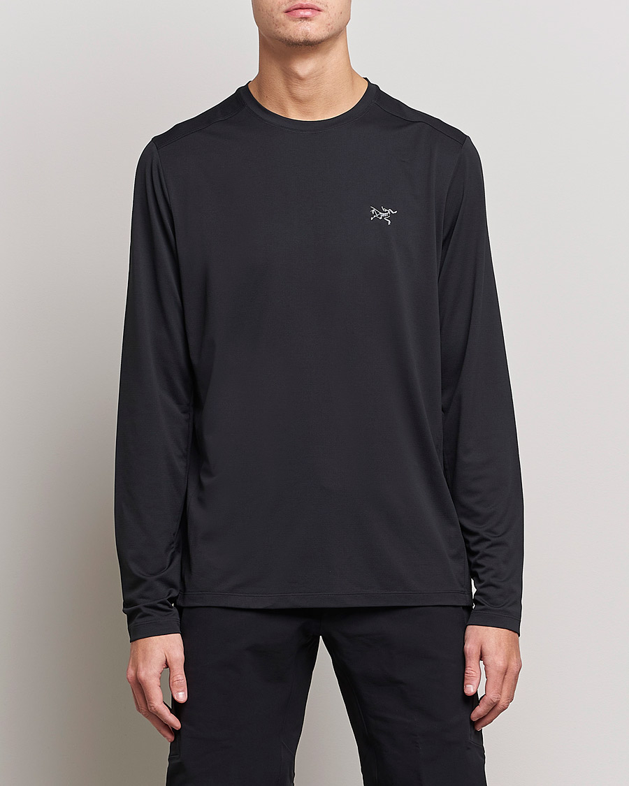 Men | T-Shirts | Arc'teryx | Cormac Crew Neck Black