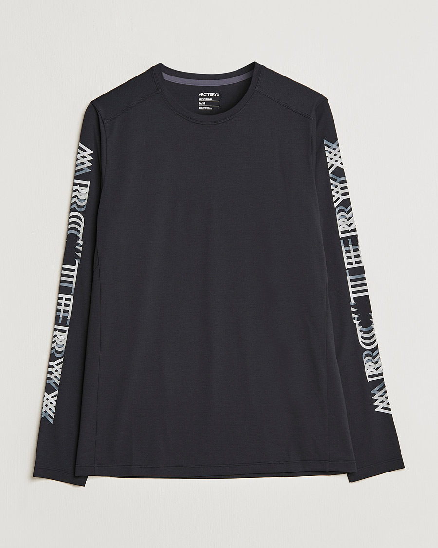Men | T-Shirts | Arc'teryx | Cormac Logo Crew Neck Black