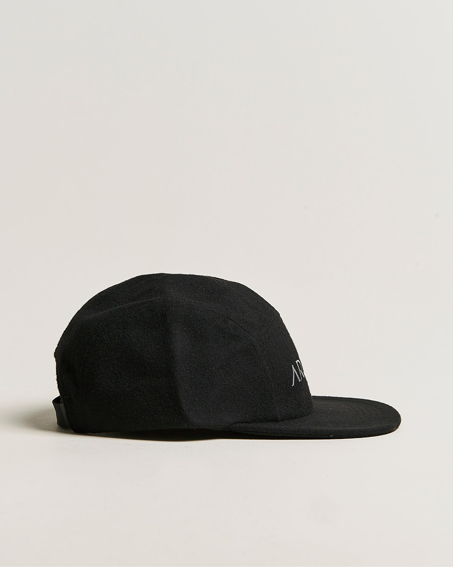 Men | Hats & Caps | Arc'teryx | 5 Panel Wool Hat Black