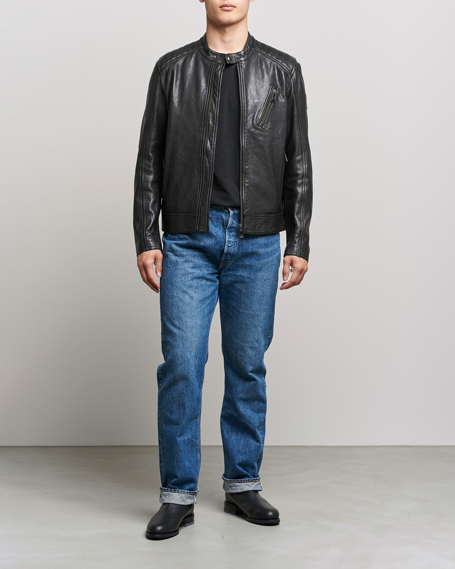 Men | Coats & Jackets | Belstaff | V Racer 2.0 Leather Jacket Black