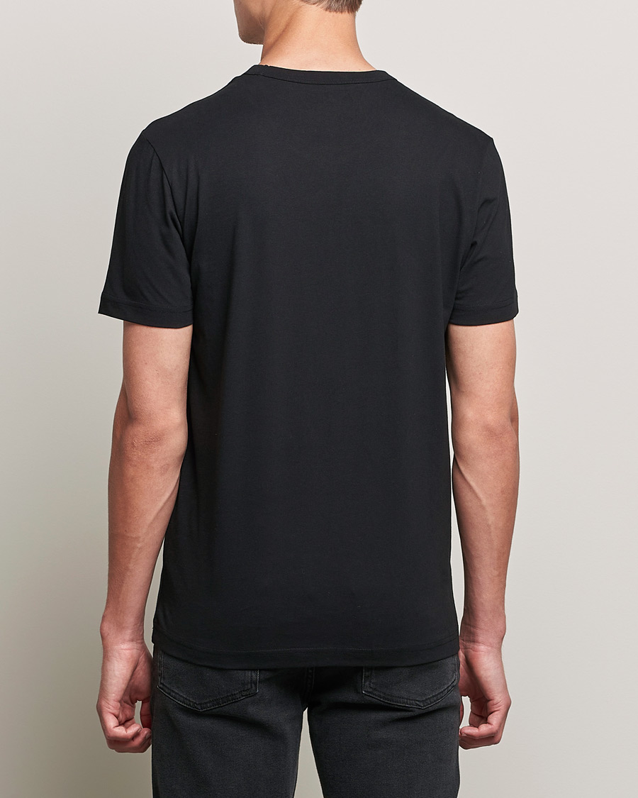 Men | T-Shirts | Belstaff | Coteland Logo Crew Neck Tee Black/Orange
