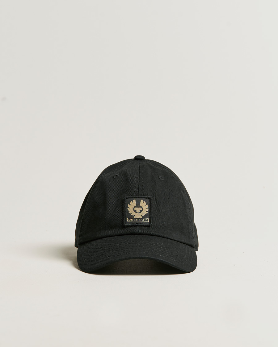 Men | Belstaff Phoenix Logo Cap Black | Belstaff | Phoenix Logo Cap Black